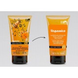 Скраб для лица, губ и декольте Питательный с ЛЮФФОЙ, ТЫКВОЙ, РИОЛИТОМ Veganica  150мл, купить в Луганске оптом, ЛНР